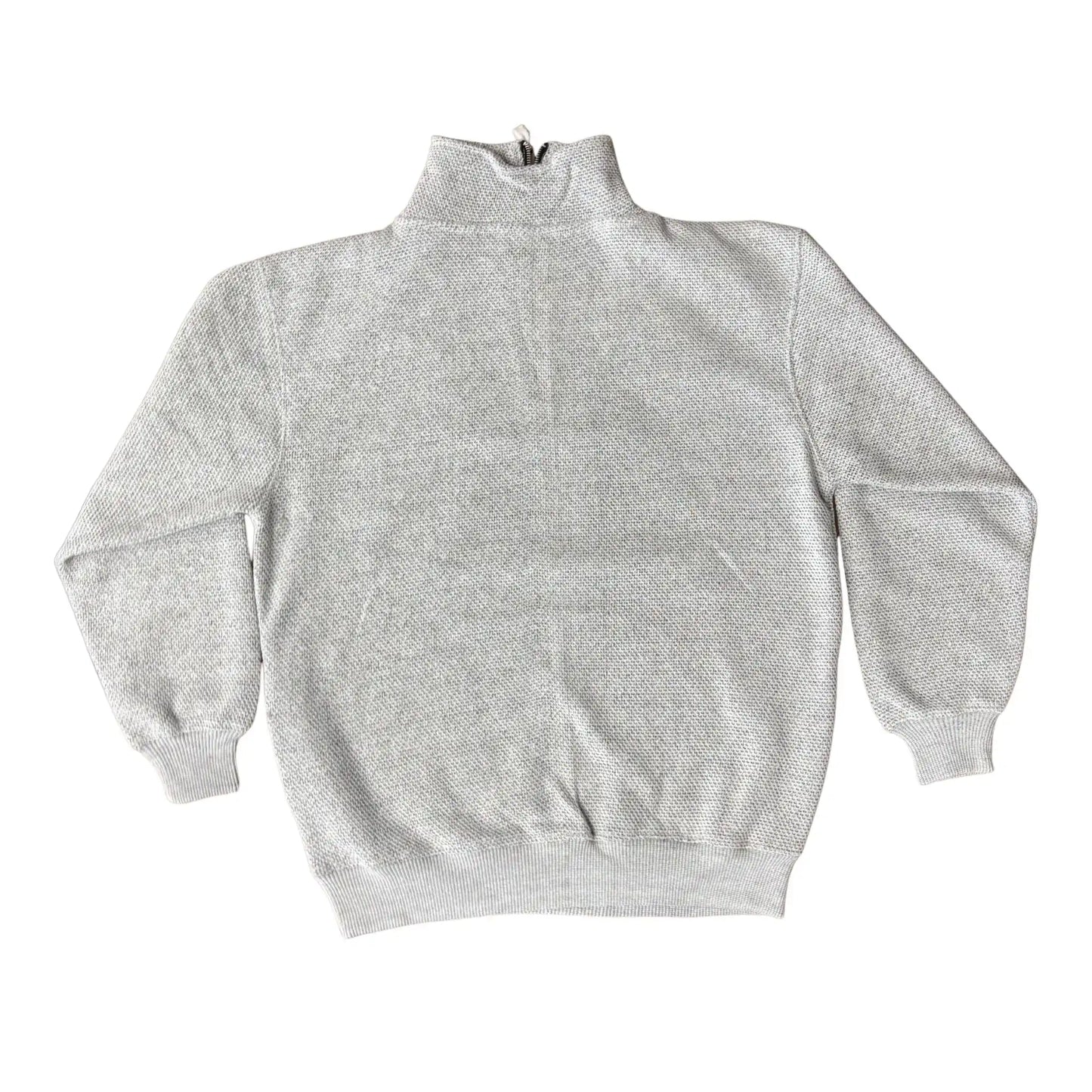 Gray sweatshirt on a white background