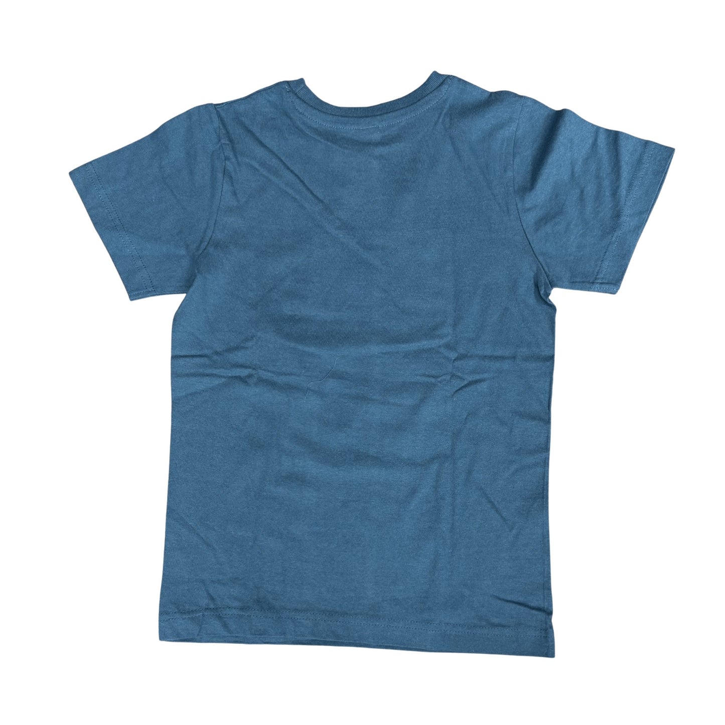 Blue t-shirt on a white background