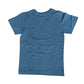 Blue t-shirt on a white background