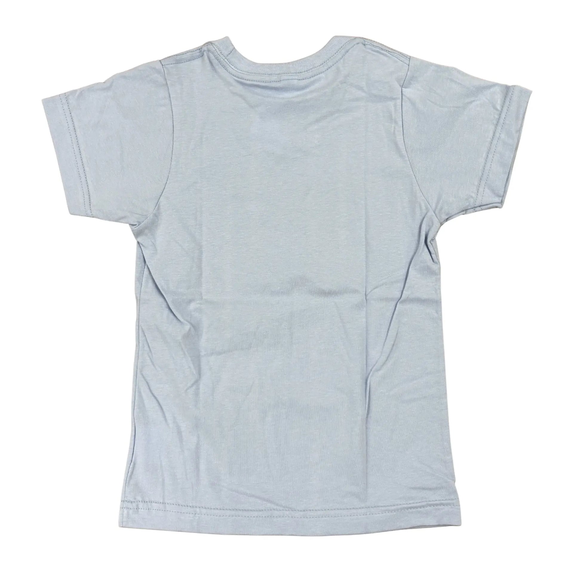 Light blue t-shirt on a white background
