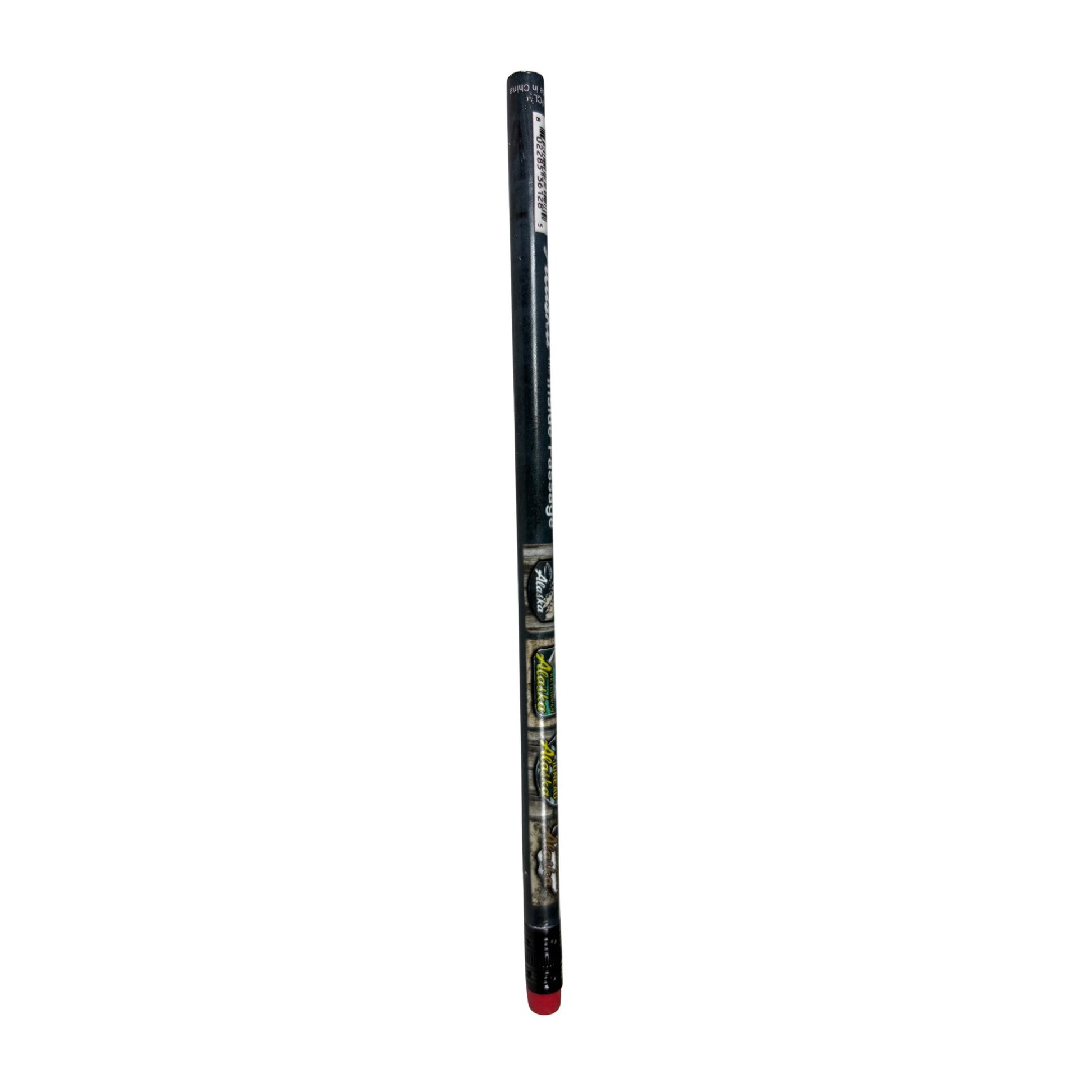 A pencil with inside passage themed design