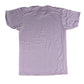 Plain purple t-shirt on a white background