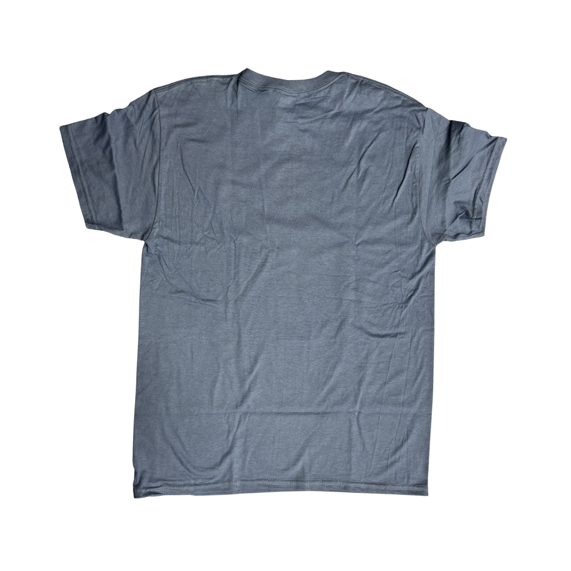 back of a blue shirt