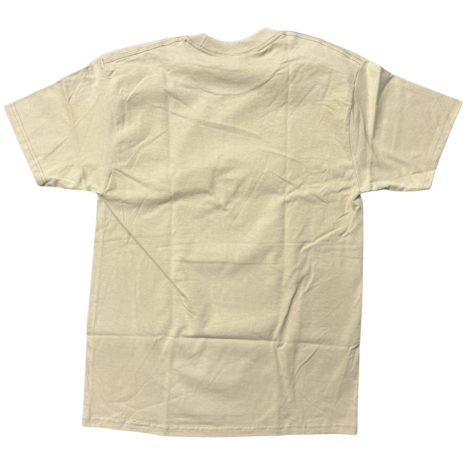 Back of Beige T-shirt 