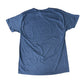 Blue t-shirt on a white background