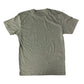 Back of green t-shirt