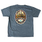 Blue t-shirt with totem pole design and Ketchikan Alaska text