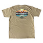 Beige t-shirt with Ketchikan Alaska graphic on a white background