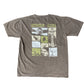 Brown t-shirt with Ketchikan, Alaska graphic on a white background