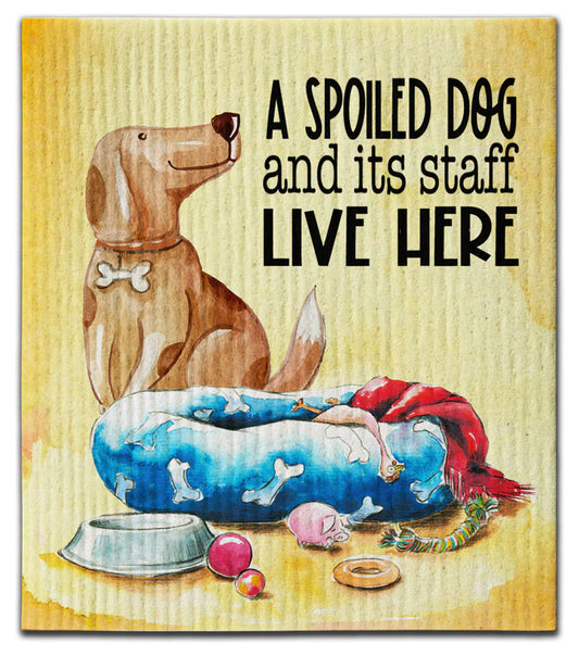 SPOILED DOG ECO DISHCLOTH
