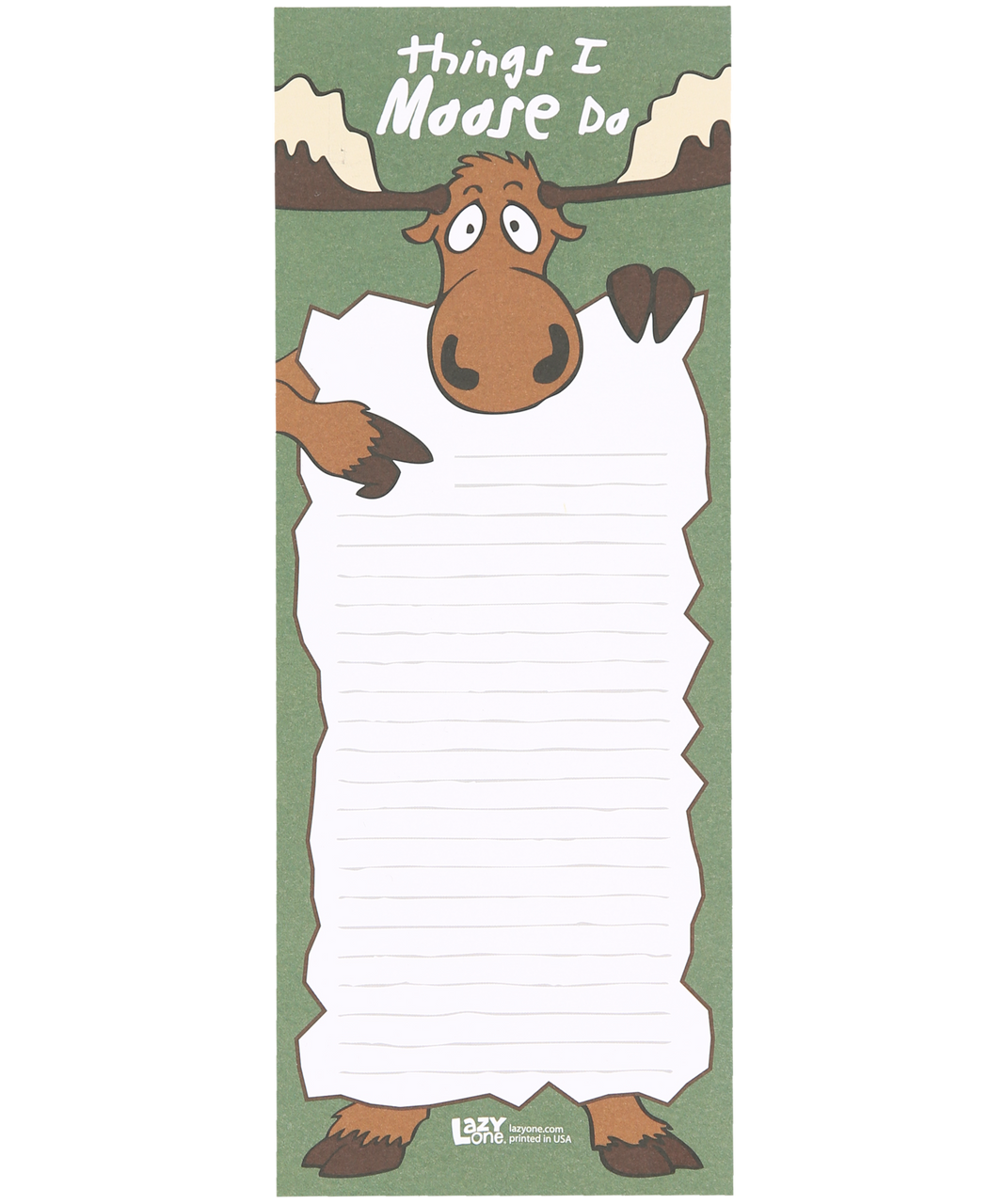 THINGS I MOOSE DO MAGNETIC NOTEPAD