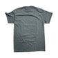 Back of gray t-shirt