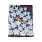 Floral patterned scarf with 'Alaska' text on a white background