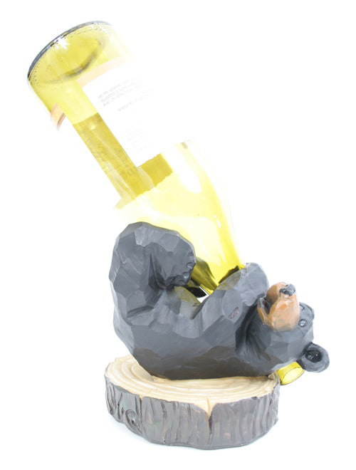 BLACK BEAR WINE HOLDER