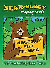 BEAR-OLOGY PLAYING CARDS