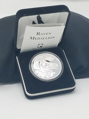 Totemic Raven- Silver Proof Coin