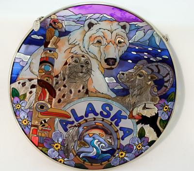 Suncatcher- Totem/animals W/ak