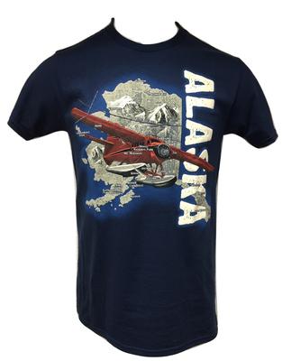 Ariel View Tee Alaska -