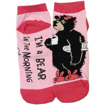 Bear In The Morning Slpr Sock