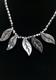  5 Leaves Hematite Necklace