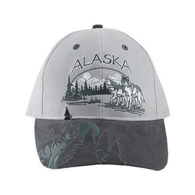 Wolf All Over Adult Ball Hat