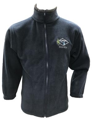 Navy Zip Fleece Jacket