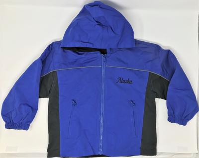 Kids 2 Tone Jkt Royal/blk