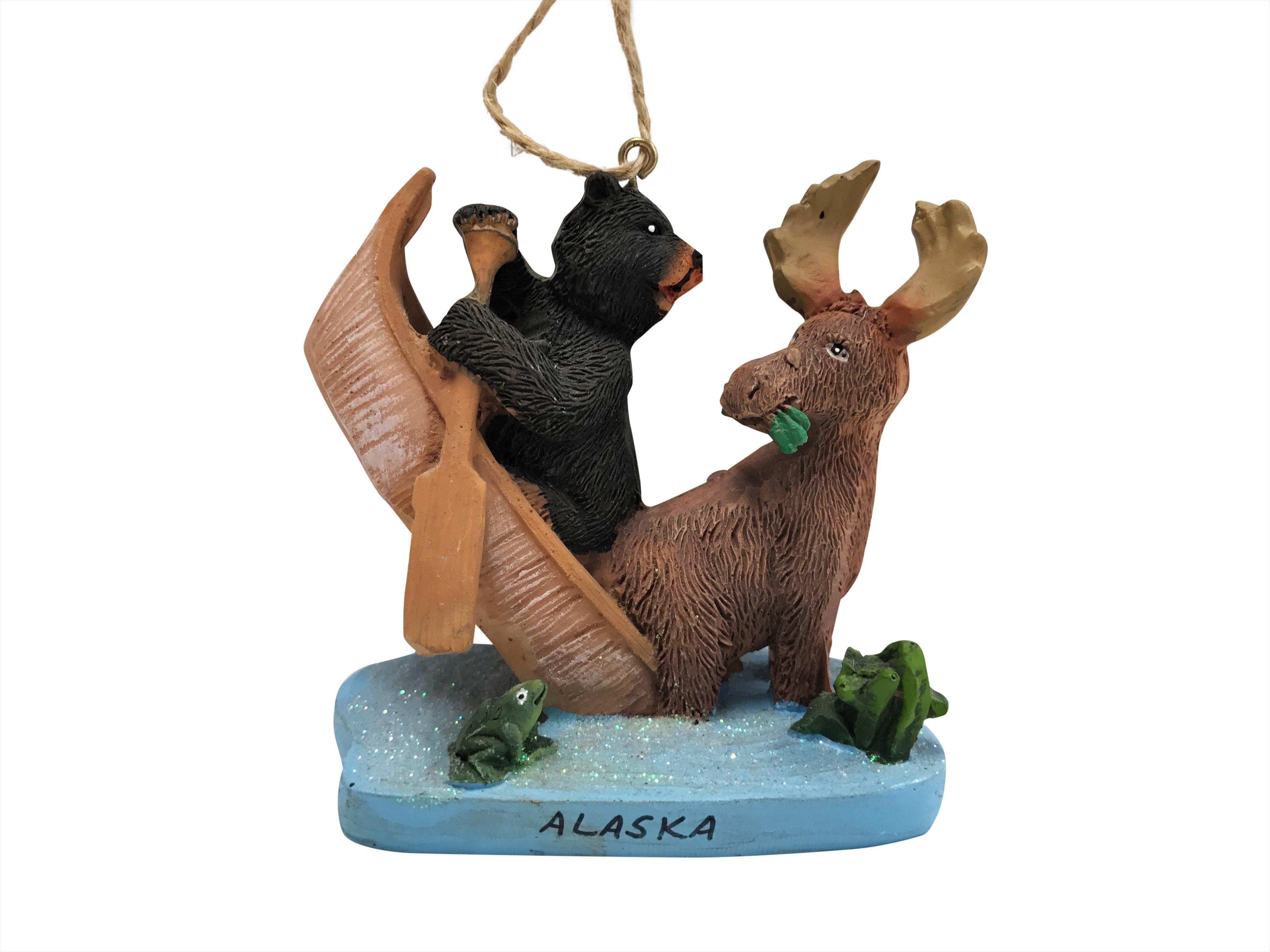  Ornament- Moose/Bear
