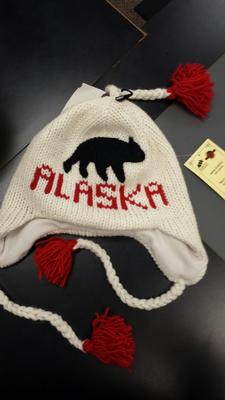 Adult Wool Hat- Bear