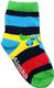  Stripe Blue Moose Infant Sock