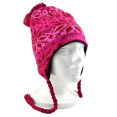 Knit Hat - Snowflake Scatter