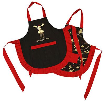 Apron- Chololate Moose