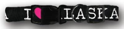 Pet Collar I Love Ak S/m