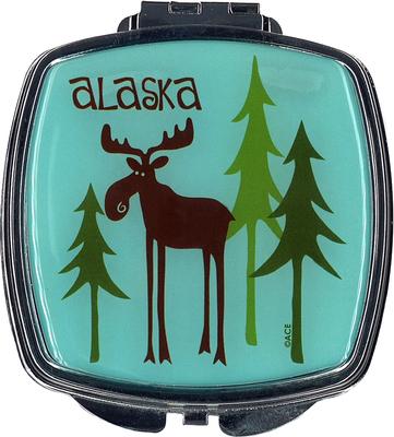 Leggy Moose Compact Mirror
