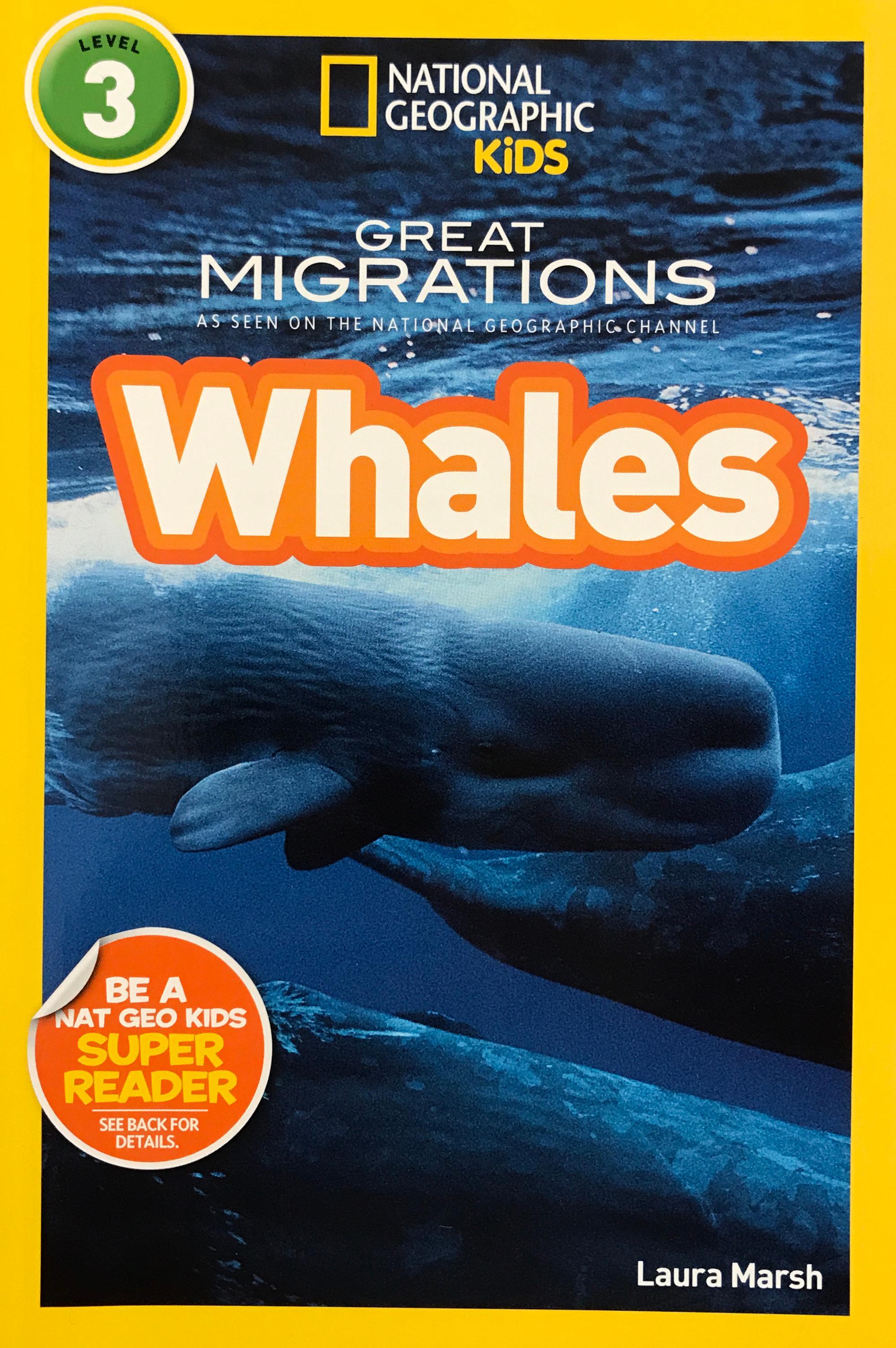  Book - Natl Geo Whales