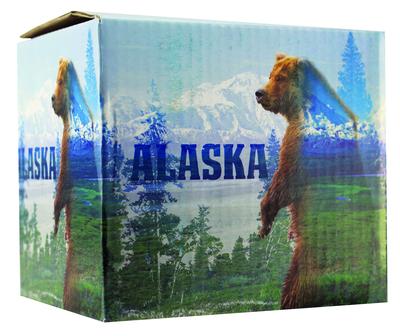 Boxed Mug Photo Grizzly