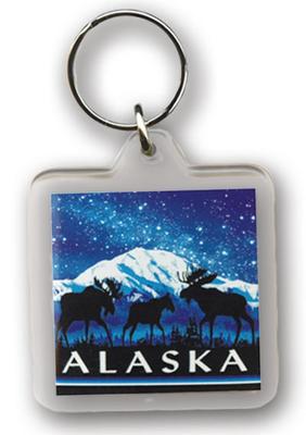 Blue Moose Denali Keychain