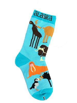 Youth Sock- Leggy Animals