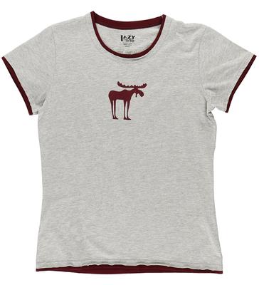 W`s Funky Moose Fitted Tee