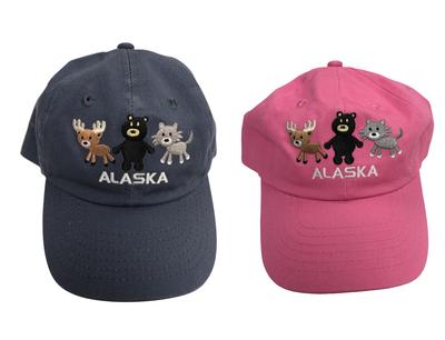 Inf Tdlr Hat- 3 Alaska Animals
