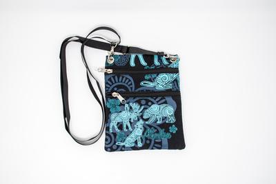 Batik Bear Passport Pouch