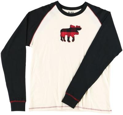 M`s Moose Pld Red Pj Tee