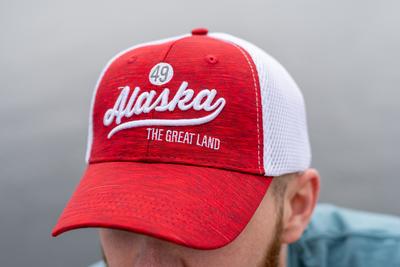 Ball Hat- Ak Script Red Foam