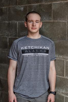 M`s Qd Htr Charcoal Tee