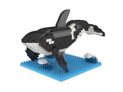 Mini Building Blocks Orca