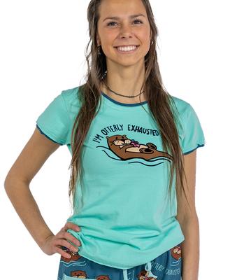 W`s Otterly Exhausted Tee