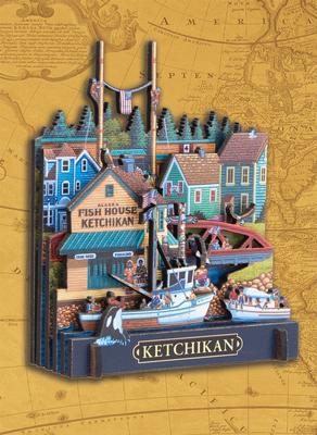 3d Wood Puzzle - Ketchikan