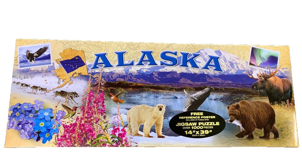  1000 Pc Puzzle Alaska Collage