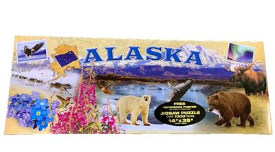 1000 Pc Puzzle Alaska Collage