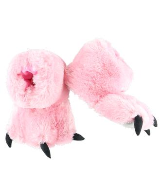 Pink Paw Slippers